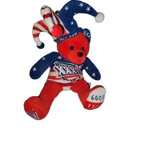 NFL Super Bowl 36 XXXVI Limited Edition Plush Bean Bear